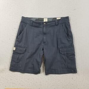RedHead Cargo Shorts Mens 34 Gray Stretch Utility Outdoor Workwear Multi Pocket